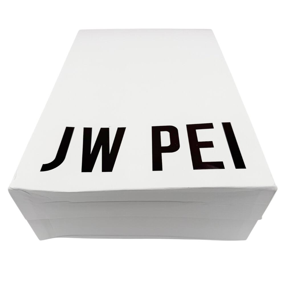 JW Pei Hana Medium Tote Bag in Tan Raffia Straw Black Trim Shoulder Bag Purse - Picture 11 of 15